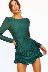 Skylar Mini Dress // Green | Sage and Paige.