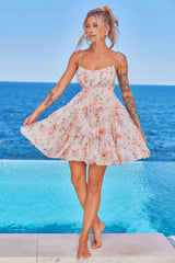 Let It Happen Mini Dress - Pink