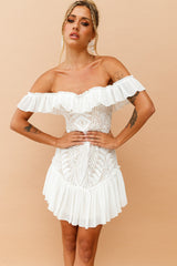 Venetian Summer Dress - White | Sage and Paige AUS.