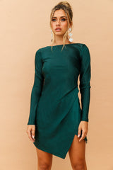 Mysterious Muse Dress - Forest Green | Sage and Paige AUS.