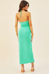 Right Now Midi Dress - Emerald