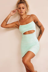 More Thoughts Mini Dress - Mint