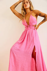 Dolly Maxi Dress - Pink