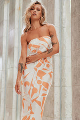 Dawn Maxi Dress - Orange