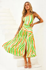 Opening Act Maxi Dress - Green