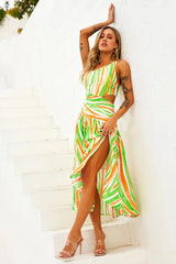 Opening Act Maxi Dress - Green