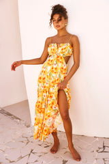 Forever Yours Maxi Dress - Yellow