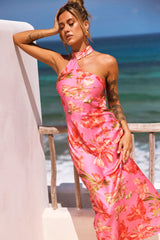 Dream On Georgia Maxi Dress - Pink