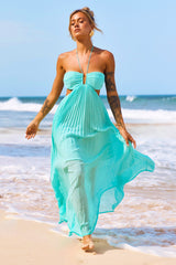 Martini Maxi Dress - Sea Green