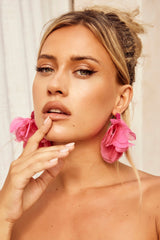 Oracle Earrings - Hot Pink