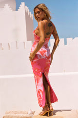 Perfect City Maxi Dress - Pink Multi