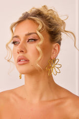 Show Stopper Earrings - Gold