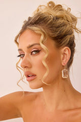 Last Tango Earrings - Clear