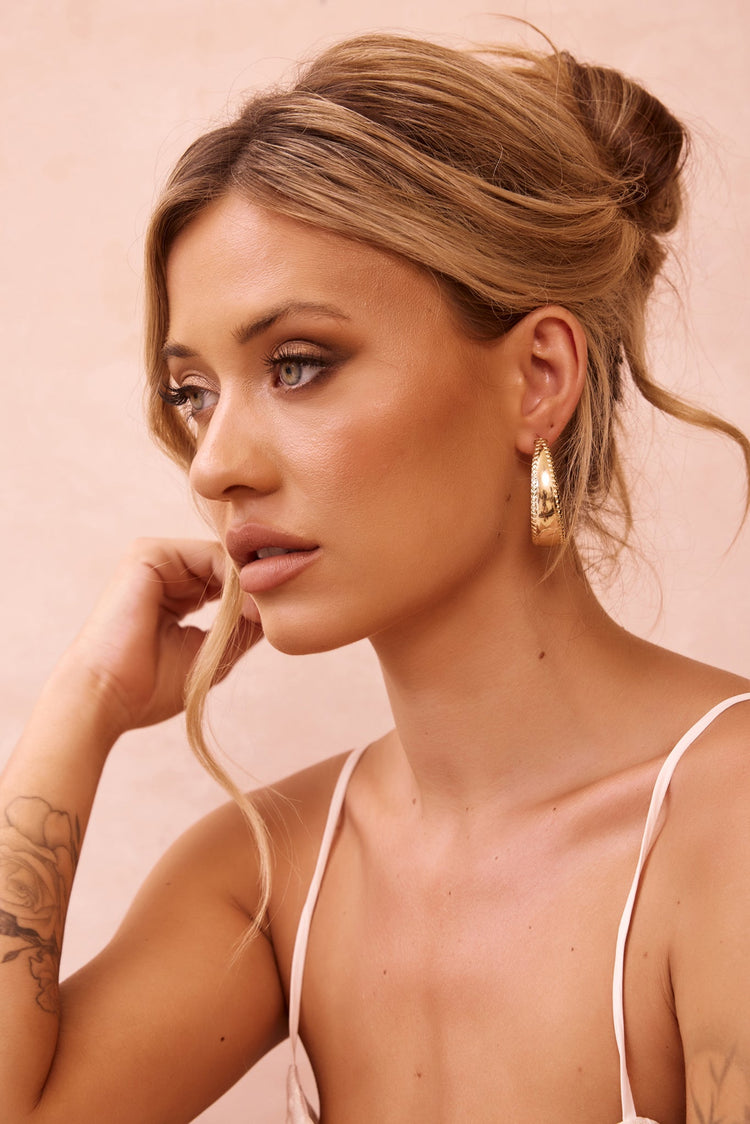 Risktaker Earrings - Gold